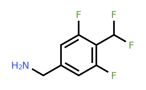 1804419-10-0 | 3,5-Difluoro-4-(difluoromethyl)benzylamine