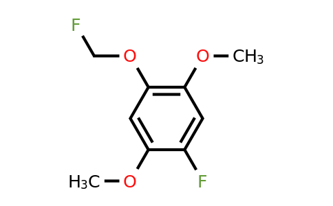 1804419-42-8 | 1,4-Dimethoxy-2-fluoro-5-(fluoromethoxy)benzene