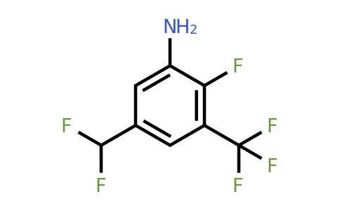 1804419-44-0 | 5-Difluoromethyl-2-fluoro-3-(trifluoromethyl)aniline
