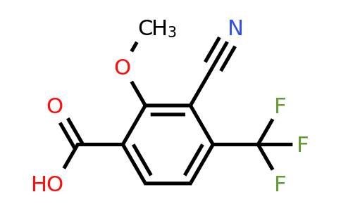 1804419-47-3 | 3-Cyano-2-methoxy-4-(trifluoromethyl)benzoic acid