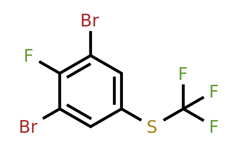 1804419-54-2 | 1,3-Dibromo-2-fluoro-5-(trifluoromethylthio)benzene