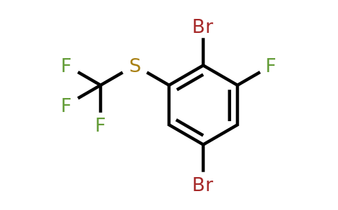 1804419-66-6 | 1,4-Dibromo-2-fluoro-6-(trifluoromethylthio)benzene
