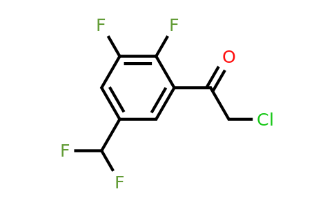 1804419-73-5 | 2',3'-Difluoro-5'-(difluoromethyl)phenacyl chloride