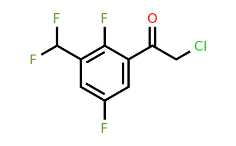 1804419-78-0 | 2',5'-Difluoro-3'-(difluoromethyl)phenacyl chloride