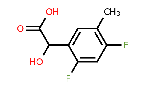 1804419-86-0 | 2,4-Difluoro-5-methylmandelic acid