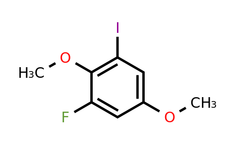 1804420-23-2 | 1,4-Dimethoxy-2-fluoro-6-iodobenzene