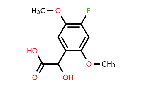 1804420-38-9 | 2,5-Dimethoxy-4-fluoromandelic acid