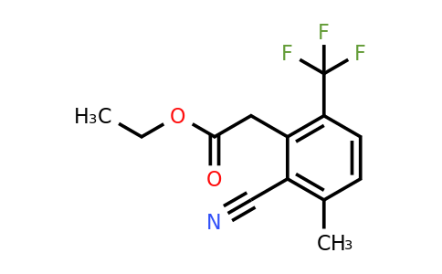 1804420-48-1 | Ethyl 2-cyano-3-methyl-6-(trifluoromethyl)phenylacetate