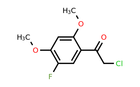 1804420-65-2 | 2',4'-Dimethoxy-5'-fluorophenacyl chloride