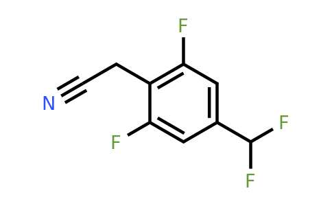 1804420-71-0 | 2,6-Difluoro-4-(difluoromethyl)phenylacetonitrile