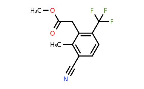 1804420-91-4 | Methyl 3-cyano-2-methyl-6-(trifluoromethyl)phenylacetate
