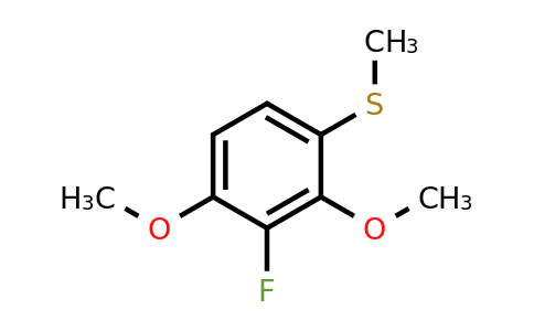 1804420-92-5 | 2,4-Dimethoxy-3-fluorothioanisole