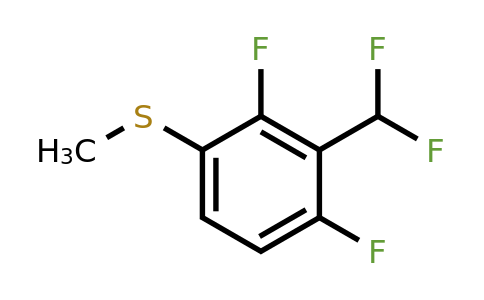 1804420-99-2 | 2,4-Difluoro-3-(difluoromethyl)thioanisole