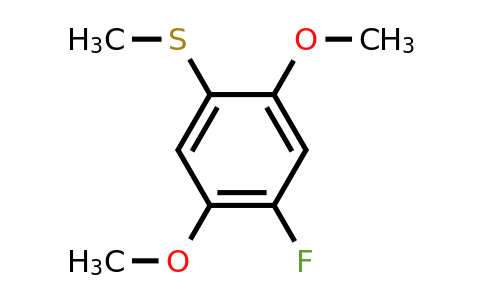 1804421-01-9 | 2,5-Dimethoxy-4-fluorothioanisole