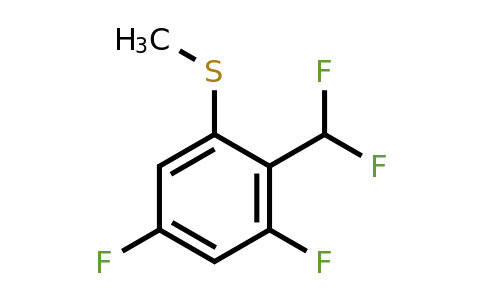 1804421-09-7 | 3,5-Difluoro-2-(difluoromethyl)thioanisole