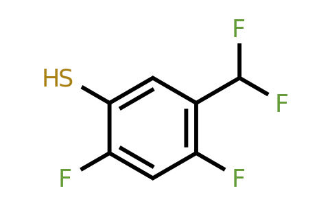1804421-16-6 | 2,4-Difluoro-5-(difluoromethyl)thiophenol