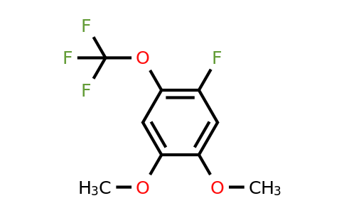 1804421-59-7 | 1,2-Dimethoxy-4-fluoro-5-(trifluoromethoxy)benzene