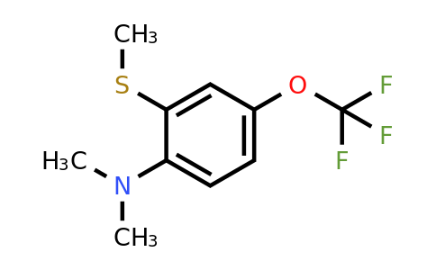 1804430-69-0 | 2-Dimethylamino-5-(trifluoromethoxy)thioanisole