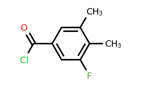1804431-93-3 | 3,4-Dimethyl-5-fluorobenzoyl chloride