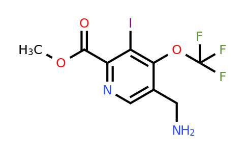 1804437-58-8 | Methyl 5-(aminomethyl)-3-iodo-4-(trifluoromethoxy)pyridine-2-carboxylate