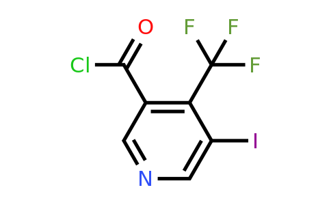 3-Iodo-4-(trifluoromethyl)pyridine-5-carbonyl chloride