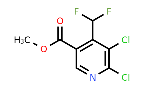 1804444-13-0 | Methyl 2,3-dichloro-4-(difluoromethyl)pyridine-5-carboxylate