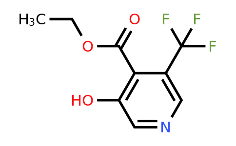 Ethyl 3-hydroxy-5-(trifluoromethyl)isonicotinate