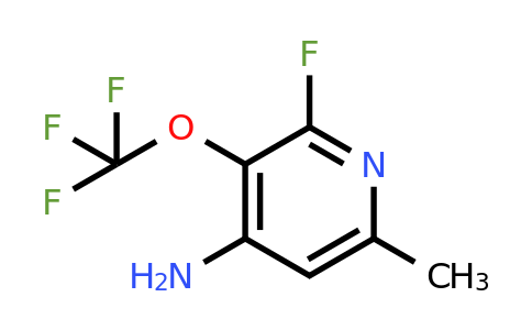 4-Amino-2-fluoro-6-methyl-3-(trifluoromethoxy)pyridine