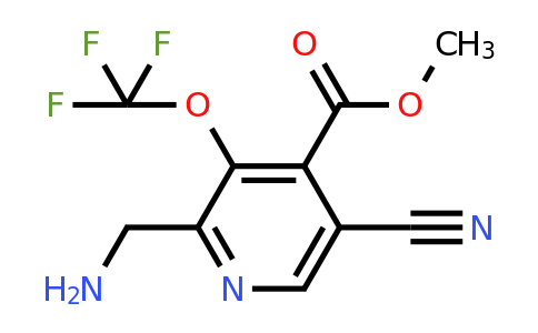1804450-05-2 | Methyl 2-(aminomethyl)-5-cyano-3-(trifluoromethoxy)pyridine-4-carboxylate