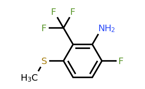 1804454-99-6 | 3-Amino-4-fluoro-2-(trifluoromethyl)thioanisole