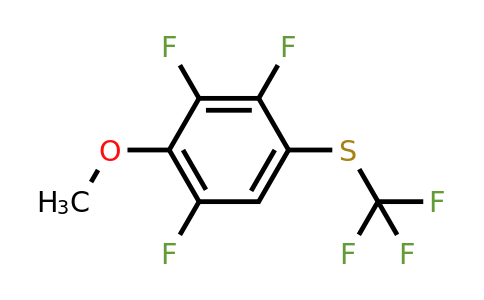 1804455-18-2 | 2,3,6-Trifluoro-4-(trifluoromethylthio)anisole