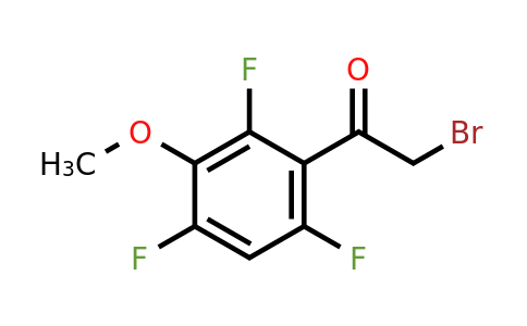 1804456-47-0 | 3'-Methoxy-2',4',6'-trifluorophenacyl bromide
