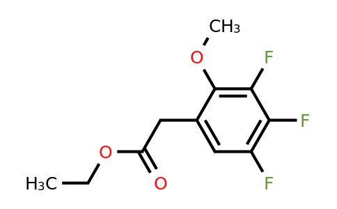 1804456-54-9 | Ethyl 2-methoxy-3,4,5-trifluorophenylacetate