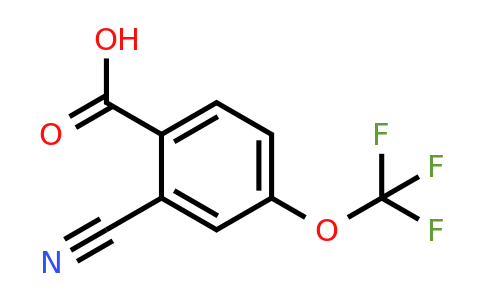 1804456-72-1 | 2-Cyano-4-(trifluoromethoxy)benzoic acid
