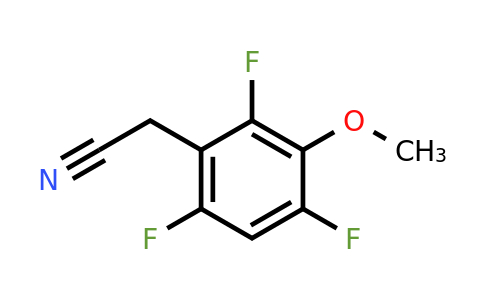 1804456-75-4 | 3-Methoxy-2,4,6-trifluorophenylacetonitrile