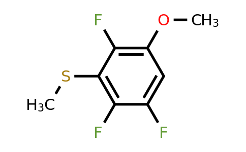1804456-87-8 | 3-Methoxy-2,5,6-trifluorothioanisole
