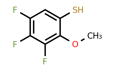 1804456-89-0 | 2-Methoxy-3,4,5-trifluorothiophenol