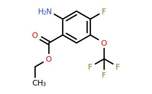1804457-11-1 | Ethyl 2-amino-4-fluoro-5-(trifluoromethoxy)benzoate