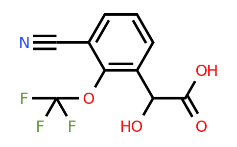 1804457-18-8 | 3-Cyano-2-(trifluoromethoxy)mandelic acid