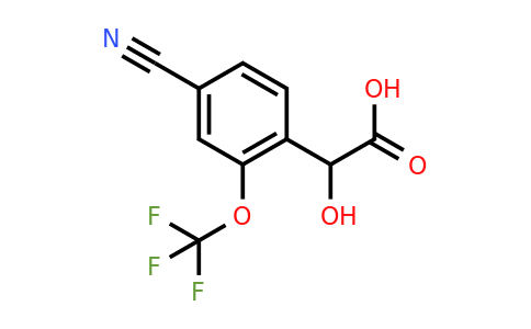 1804457-24-6 | 4-Cyano-2-(trifluoromethoxy)mandelic acid