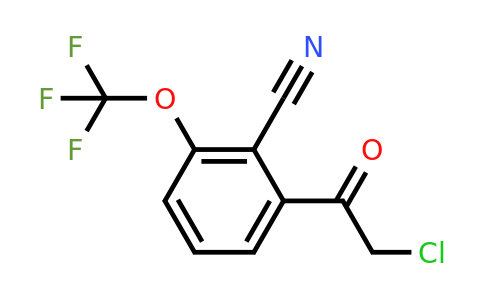 1804457-27-9 | 2'-Cyano-3'-(trifluoromethoxy)phenacyl chloride