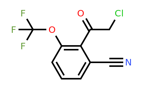 1804457-30-4 | 2'-Cyano-6'-(trifluoromethoxy)phenacyl chloride