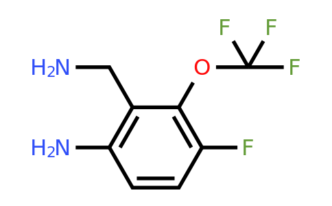 1804457-43-9 | 6-Amino-3-fluoro-2-(trifluoromethoxy)benzylamine