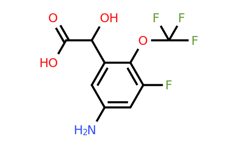 1804457-78-0 | 5-Amino-3-fluoro-2-(trifluoromethoxy)mandelic acid