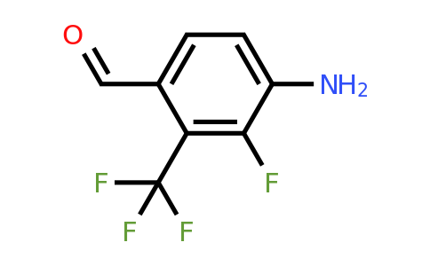 1804459-29-7 | 4-Amino-3-fluoro-2-(trifluoromethyl)benzaldehyde
