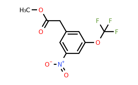 1804460-77-2 | Methyl 3-nitro-5-(trifluoromethoxy)phenylacetate