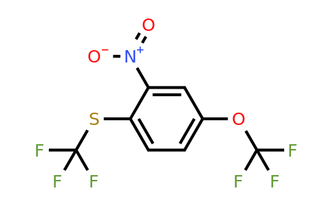 1804460-96-5 | 1-Nitro-5-trifluoromethoxy-2-(trifluoromethylthio)benzene