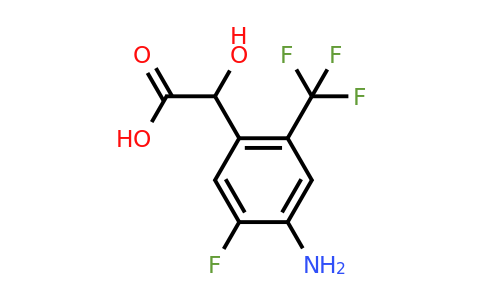 1804461-17-3 | 4-Amino-5-fluoro-2-(trifluoromethyl)mandelic acid