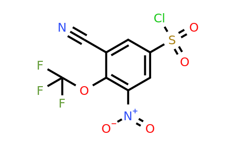 1804461-59-3 | 3-Cyano-5-nitro-4-(trifluoromethoxy)benzenesulfonylchloride