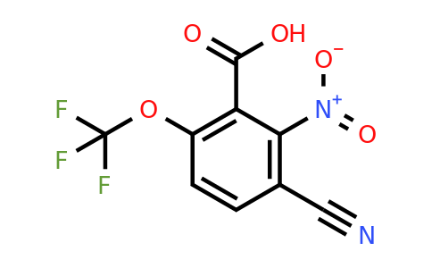 1804461-71-9 | 3-Cyano-2-nitro-6-(trifluoromethoxy)benzoic acid